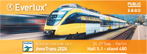 Everlux pour les transports publics sera présente à Innotrans 2024